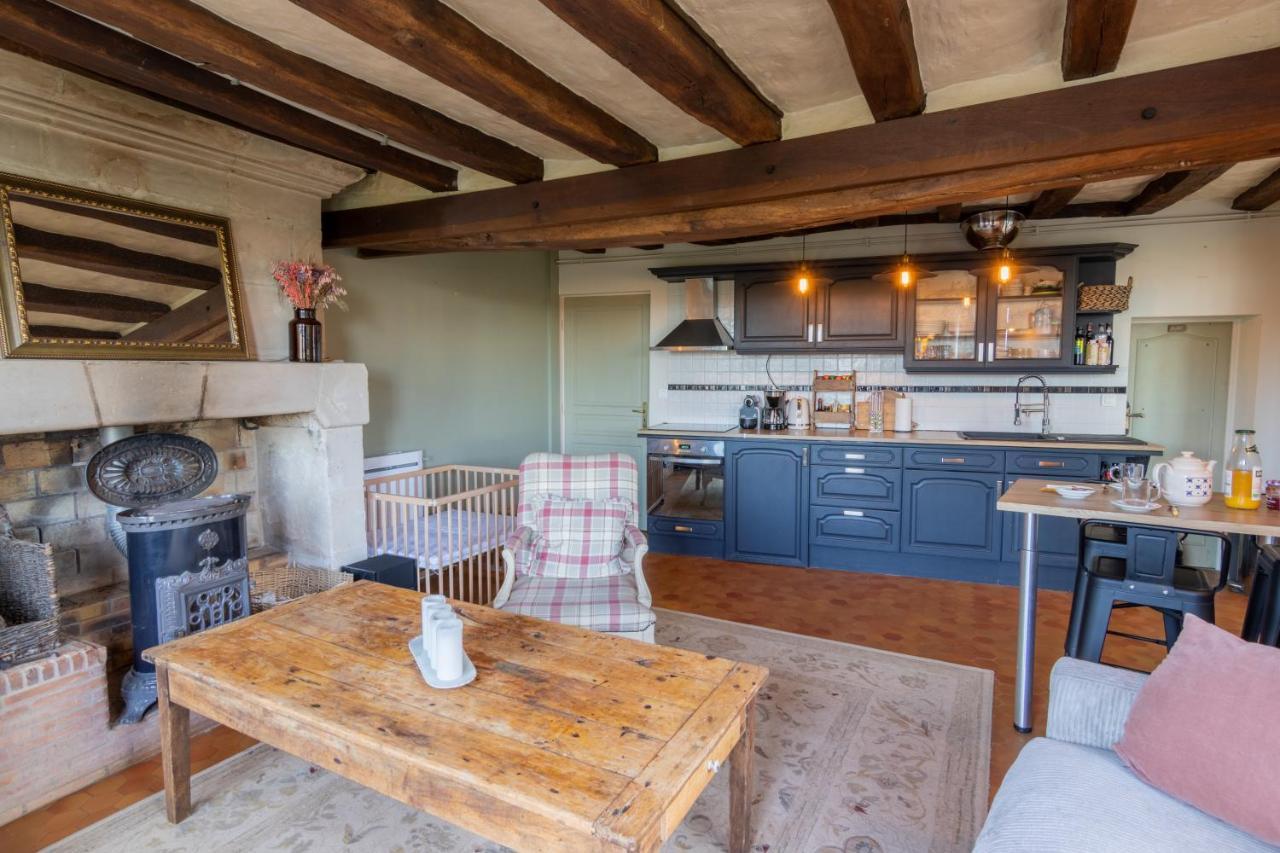 Maison Chaleureuse-Grand Jardin-Proche Saumur Parnay Buitenkant foto